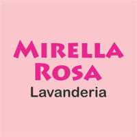 Mirella Rosa Lavanderia Logo